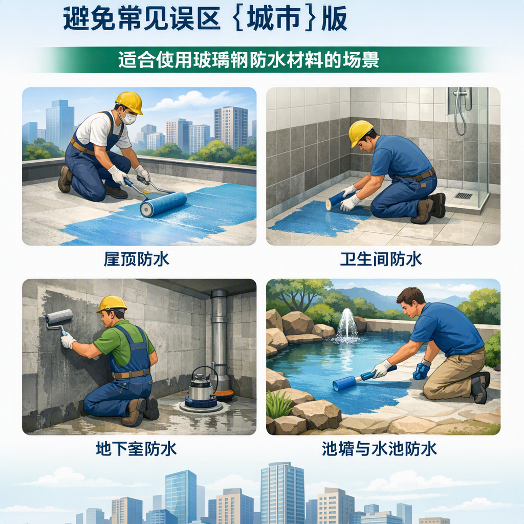 玻璃钢防水材料施工注意事项，避免常见误区 沧州 版